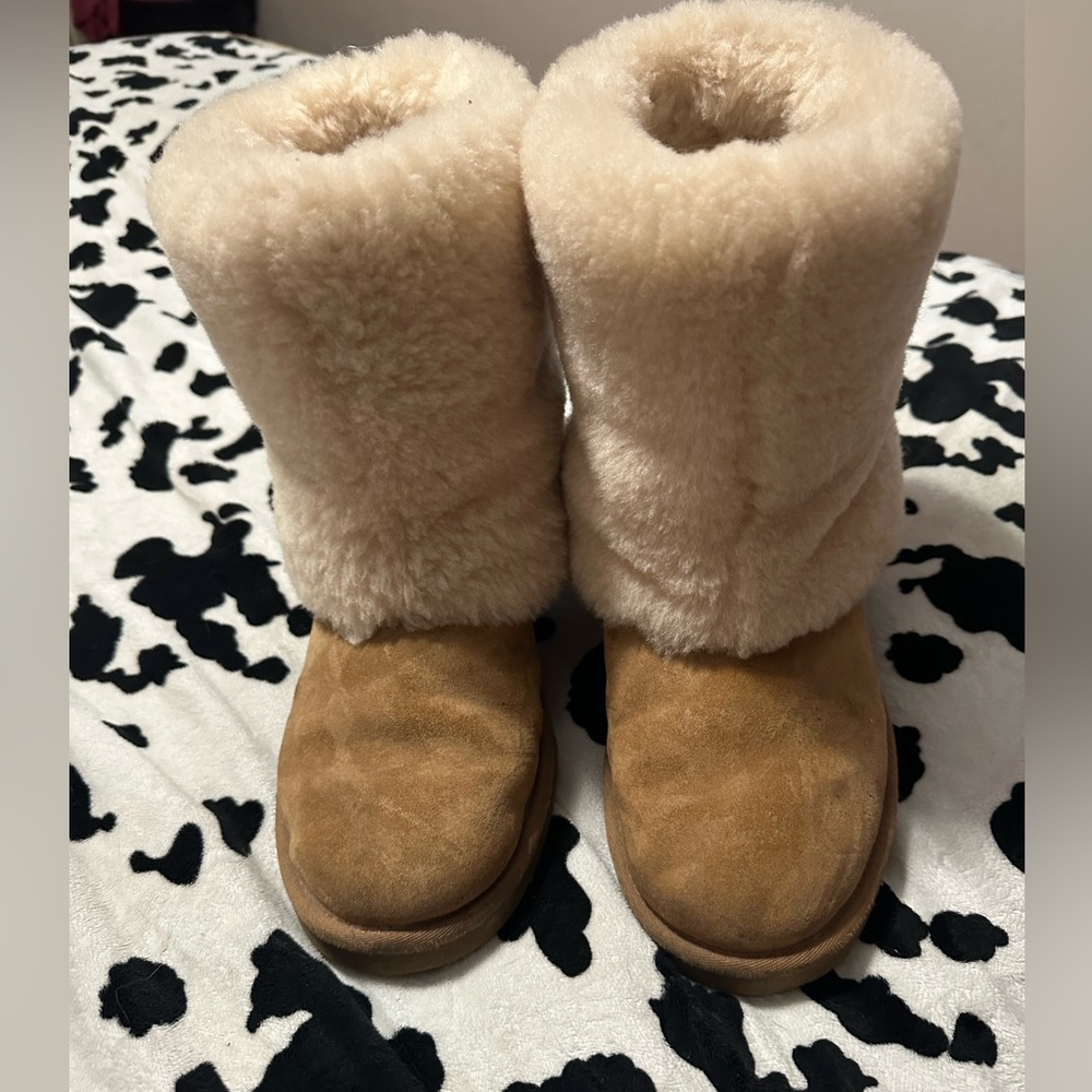 Ugg fuzzy boots!
